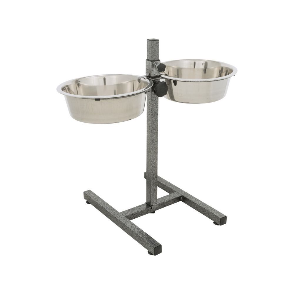 Trixie stalak za pse s dvije zdjelice od Inoxa 2,8 L